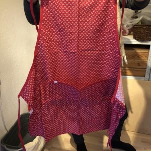 rote Schürze